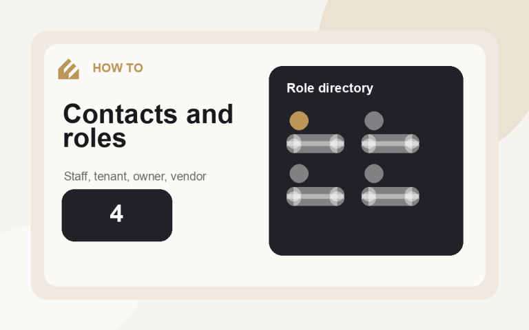 Manage Staff Members, Tenants, Owners & Vendors | Esset Property Management Dashboard