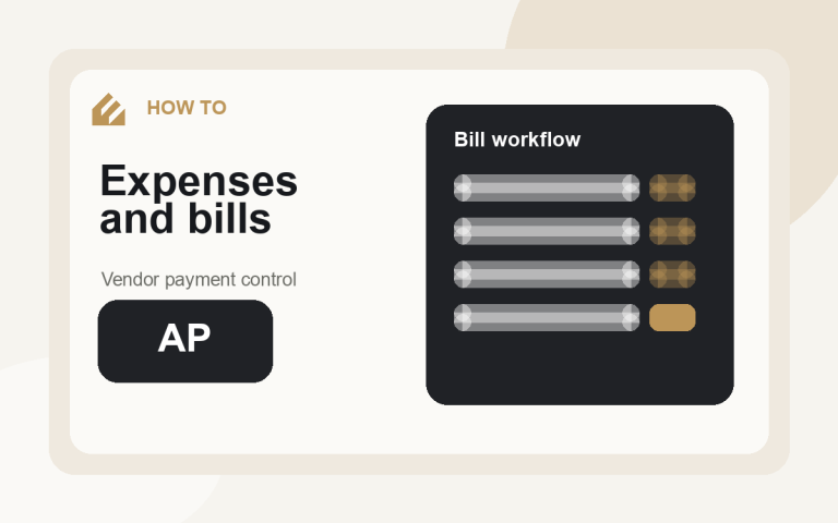Track Every Expense and Vendor Bill | Esset Dashboard